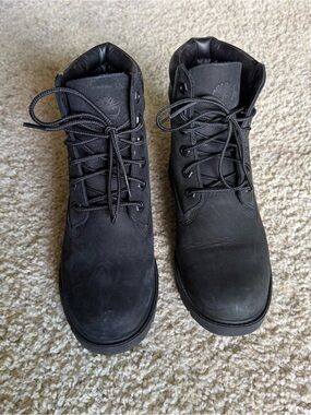 Timberland Women’s  7 Black  Worn Once  No Box  Very  Clean